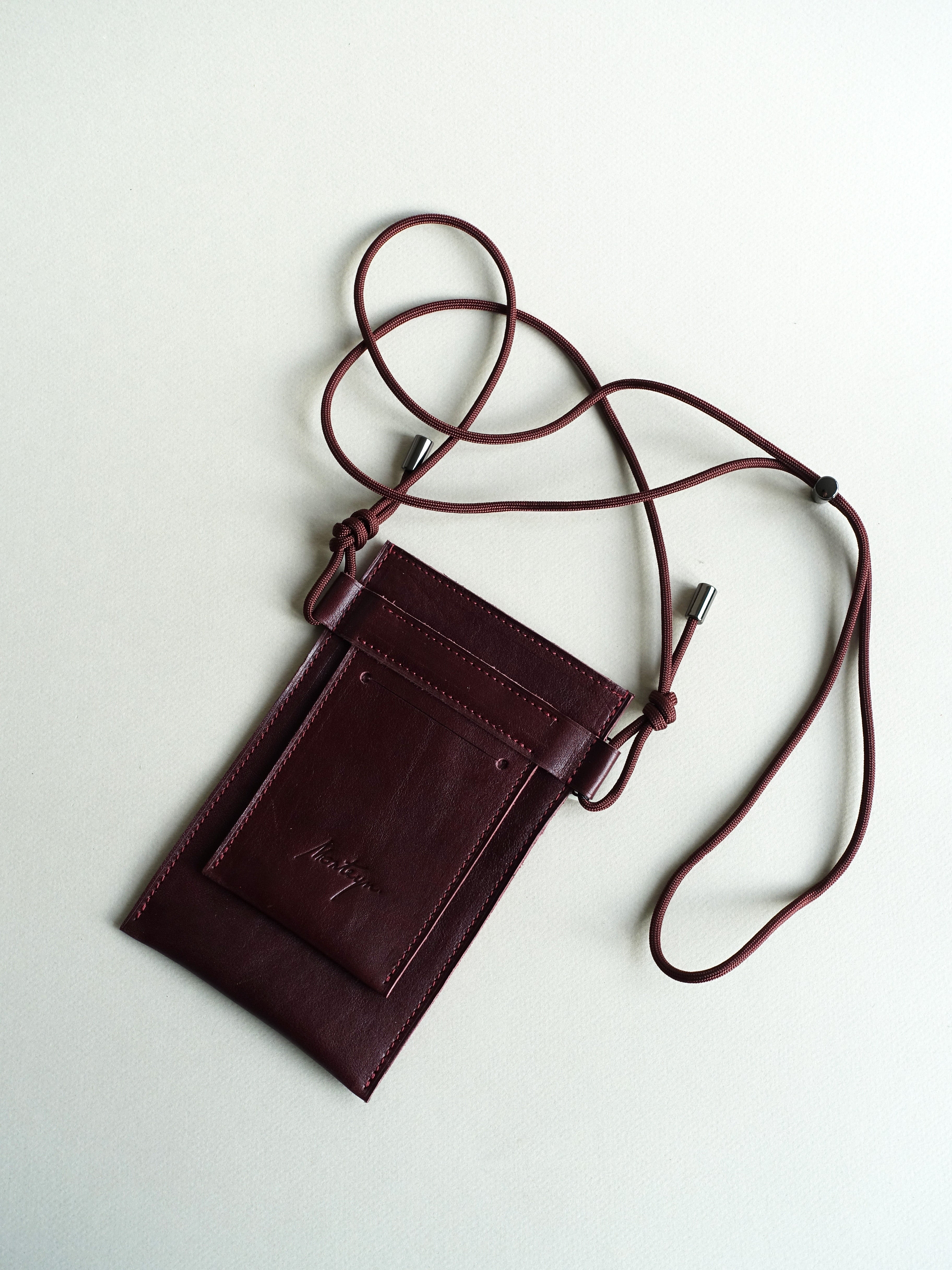 Phone sling bag Bordeaux