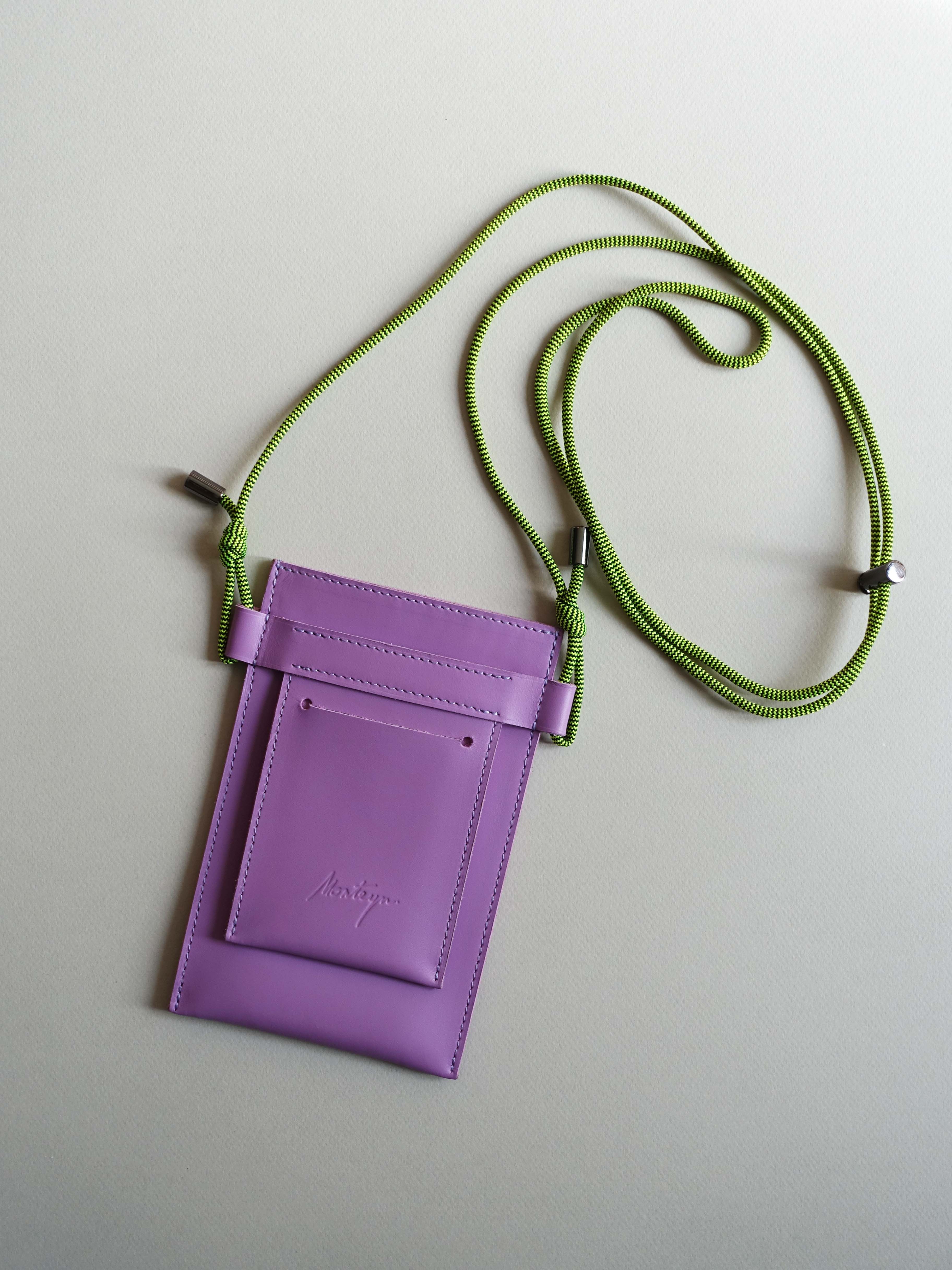 Phone sling bag Lila