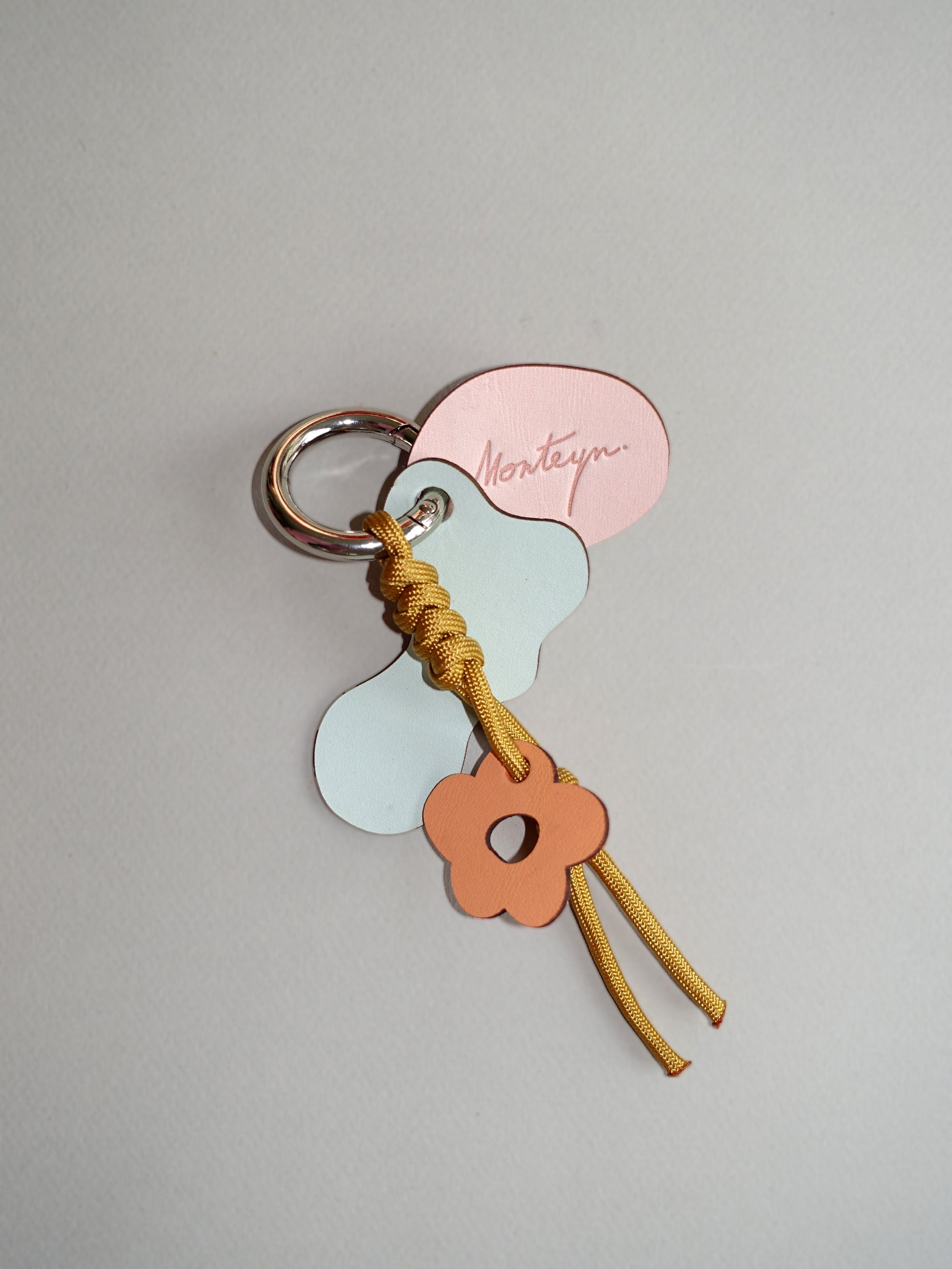 Keychain braided rope