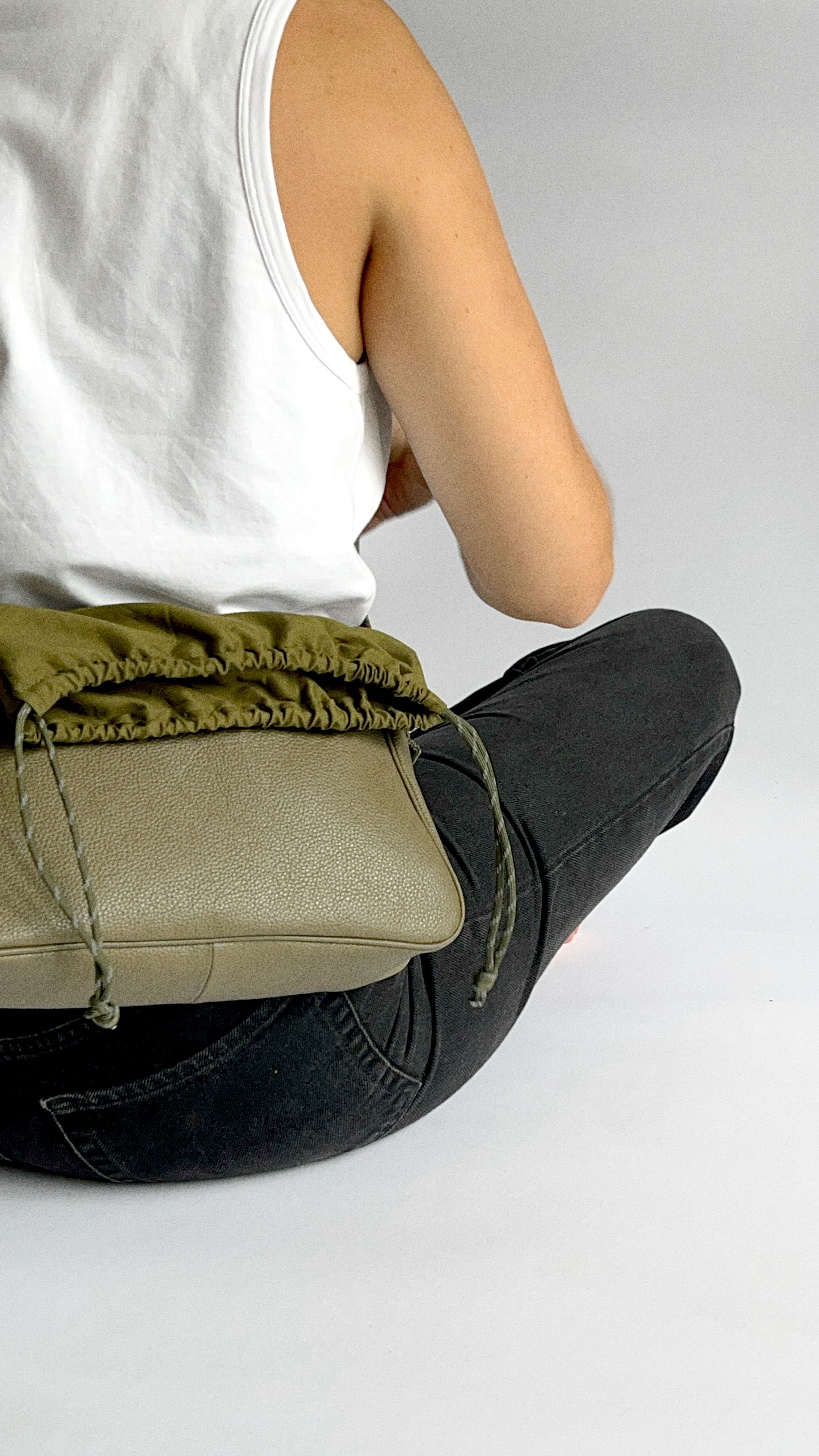 Cross body bag Moss green