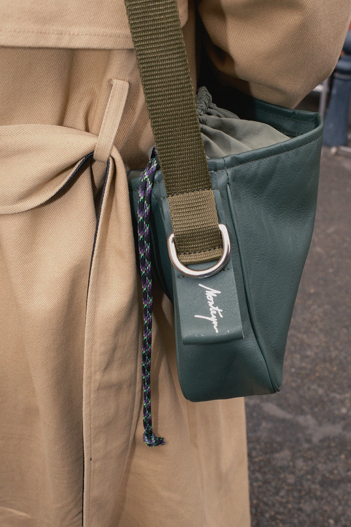 Cross body bag Forest green